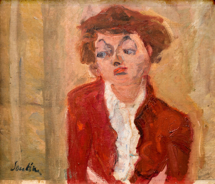젊은 영국 여성 - Chaim Soutine