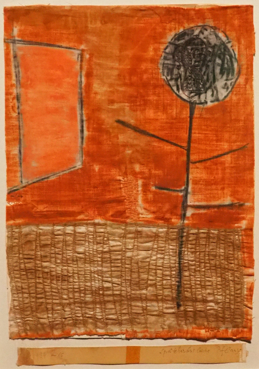 Plant in late automn - Paul Klee