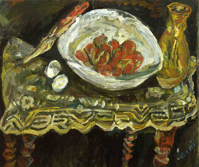 Still Life with Fruit by Chaim Soutine (1919) - Chaim Soutine