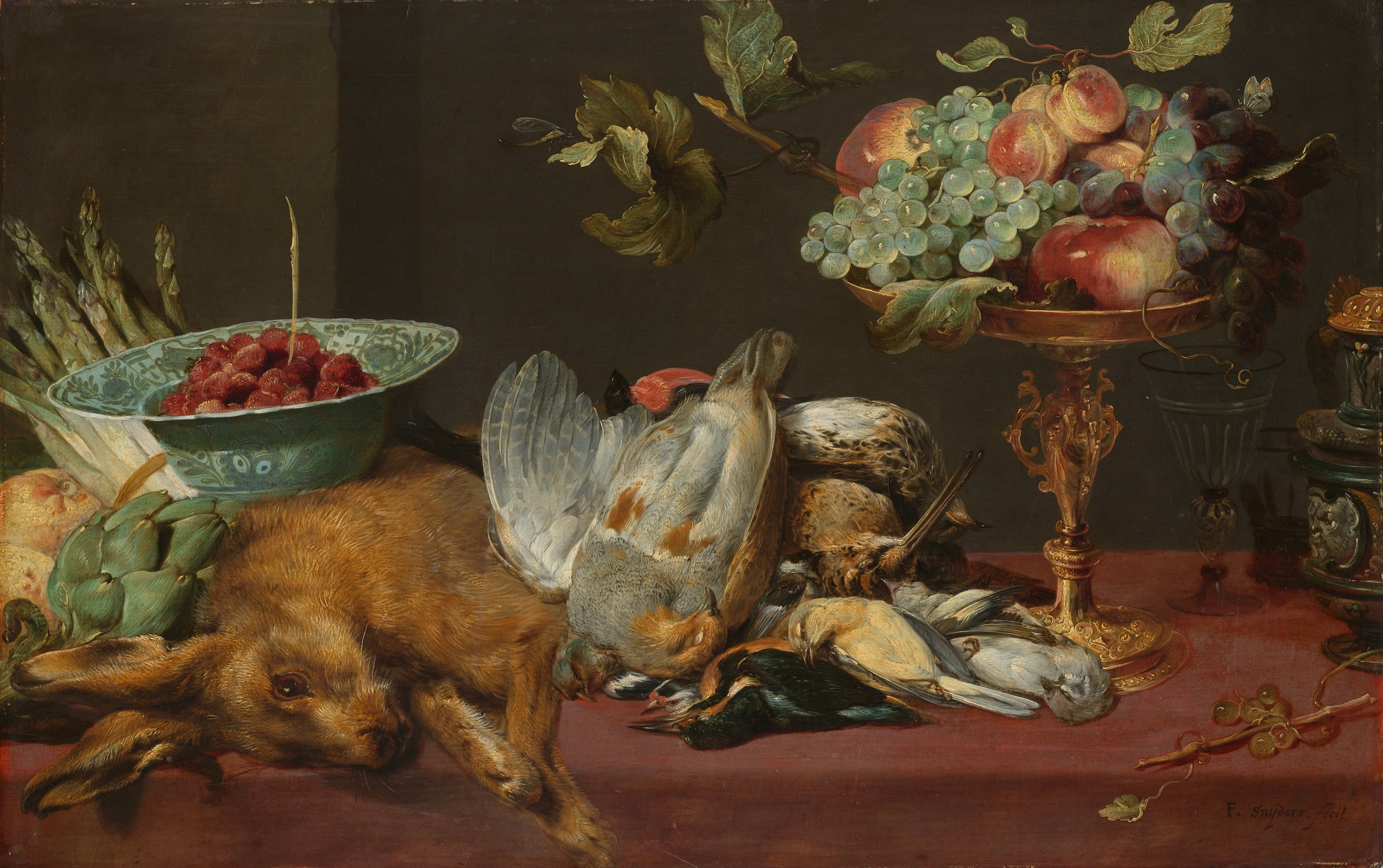 Nature morte au gibier et aux fruits - Frans Snyders