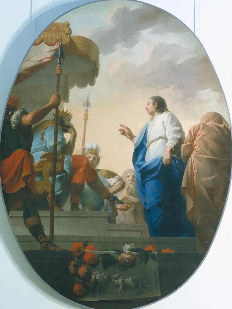 조셉이 파라오의 꿈을 설명하다 - 피에르 수블레이라스