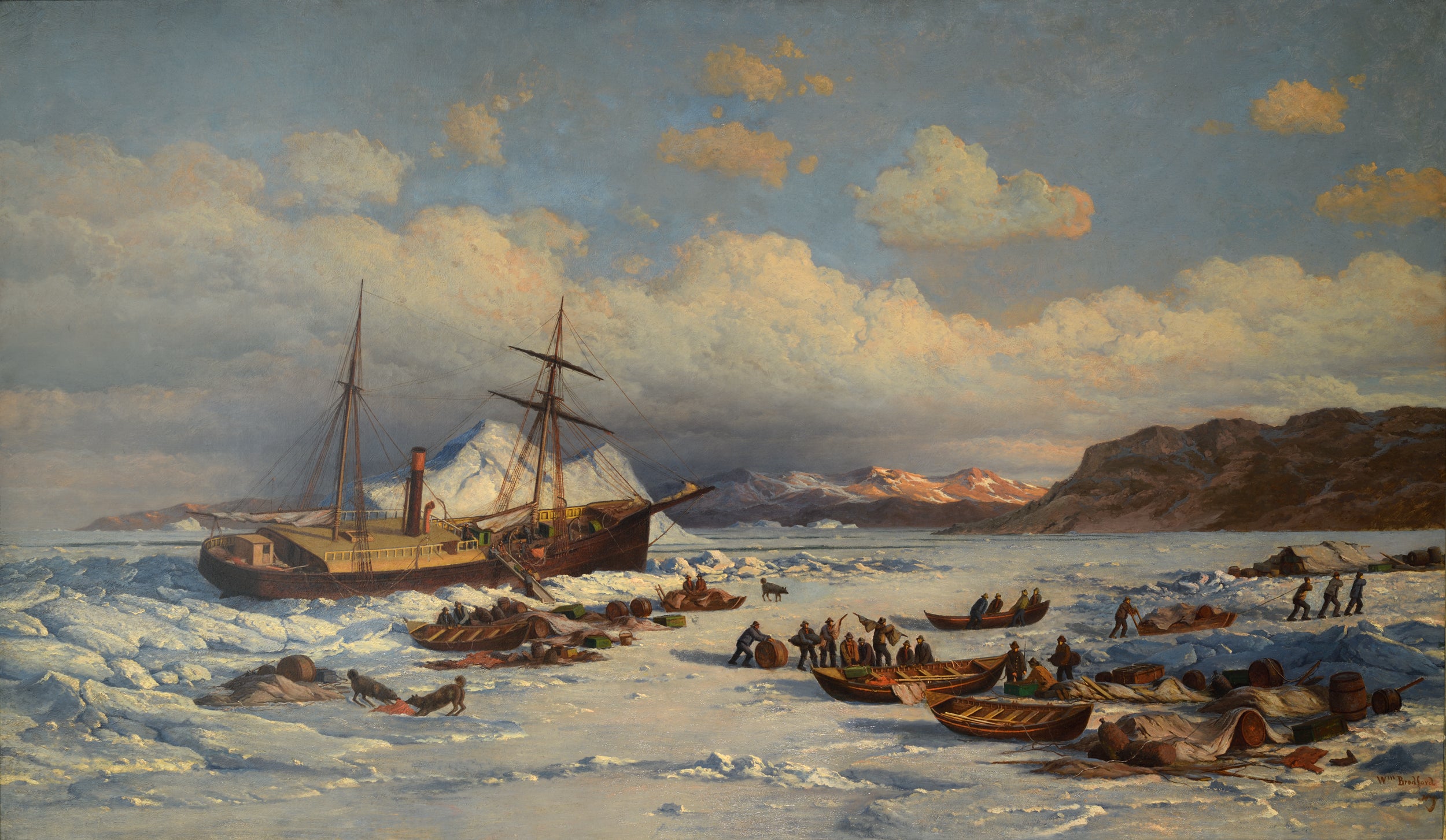 Voyage du Polaris - William Bradford