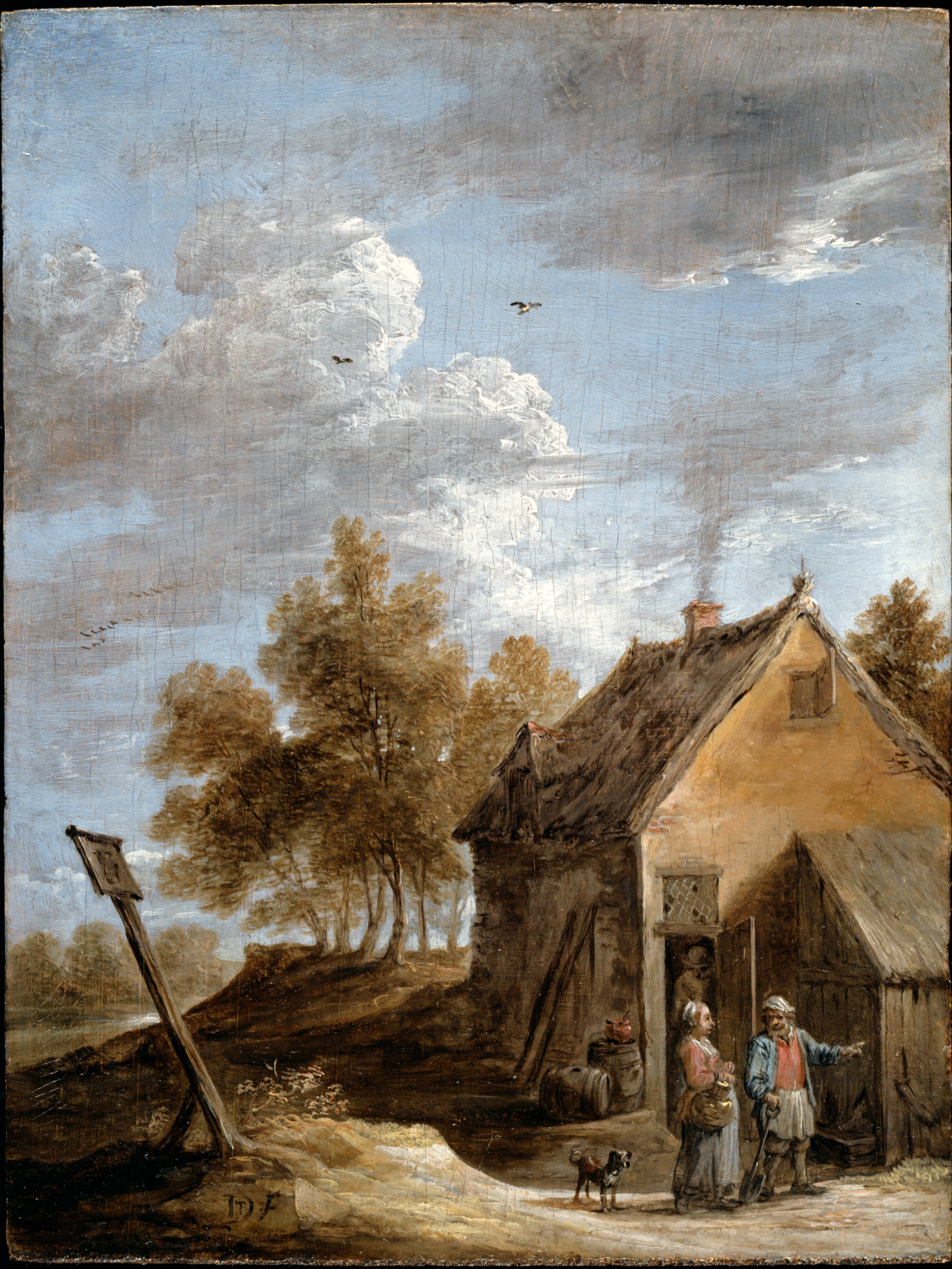 Un chalet - David Teniers le Jeune