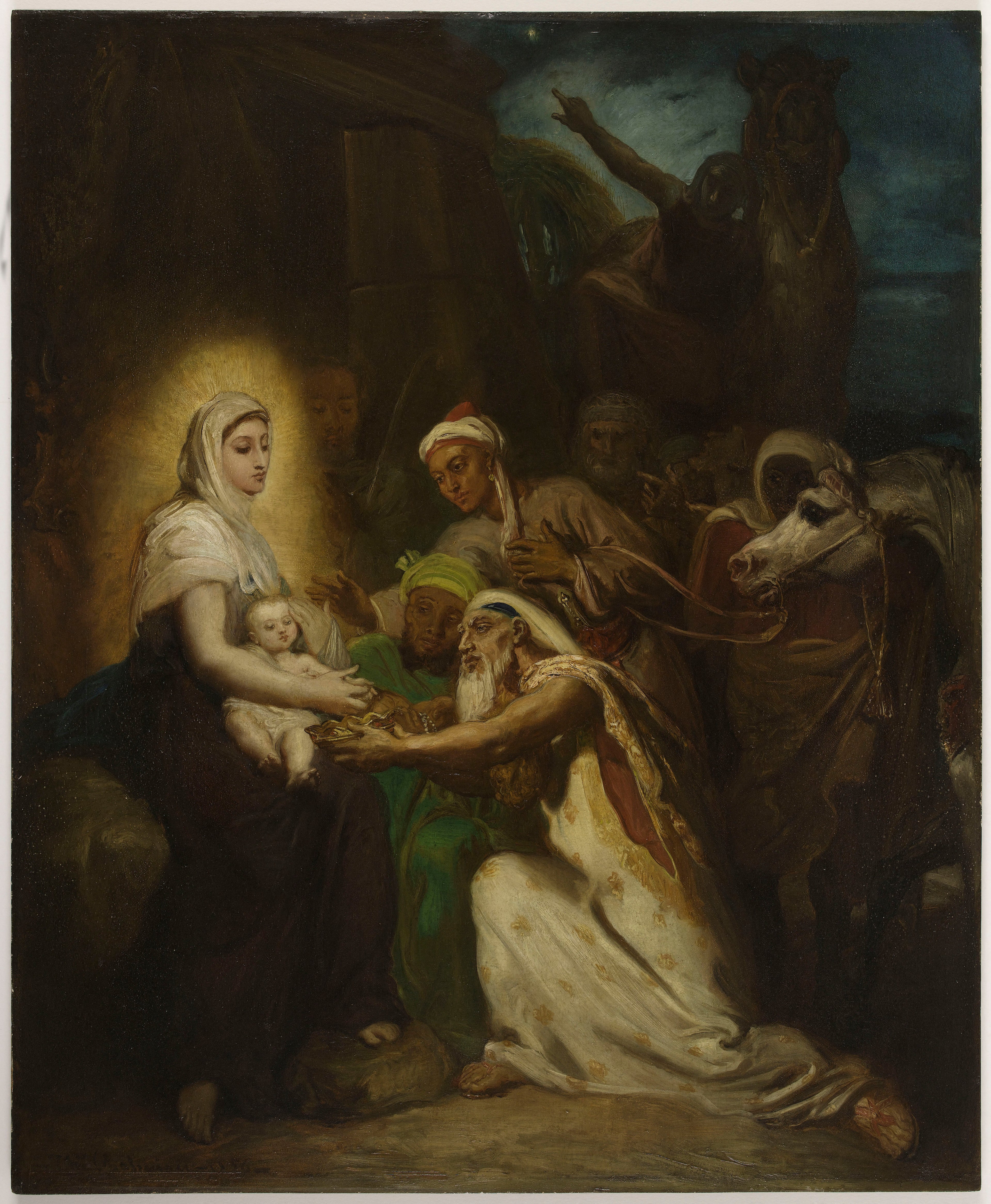 L'Adoration des Mages - Théodore Chassériau