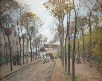Reproduction du tableau « Le boulevard des Fossés, Pontoise - Camille Pissarro » par Alpha Reproduction en peinture à l’huile