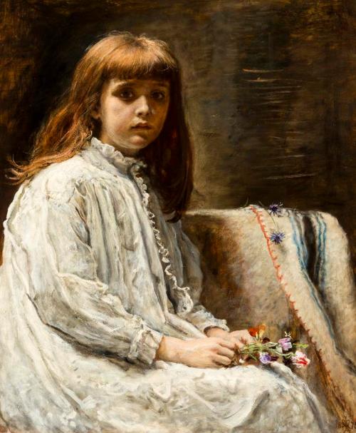 Le convalescent - John Everett Millais