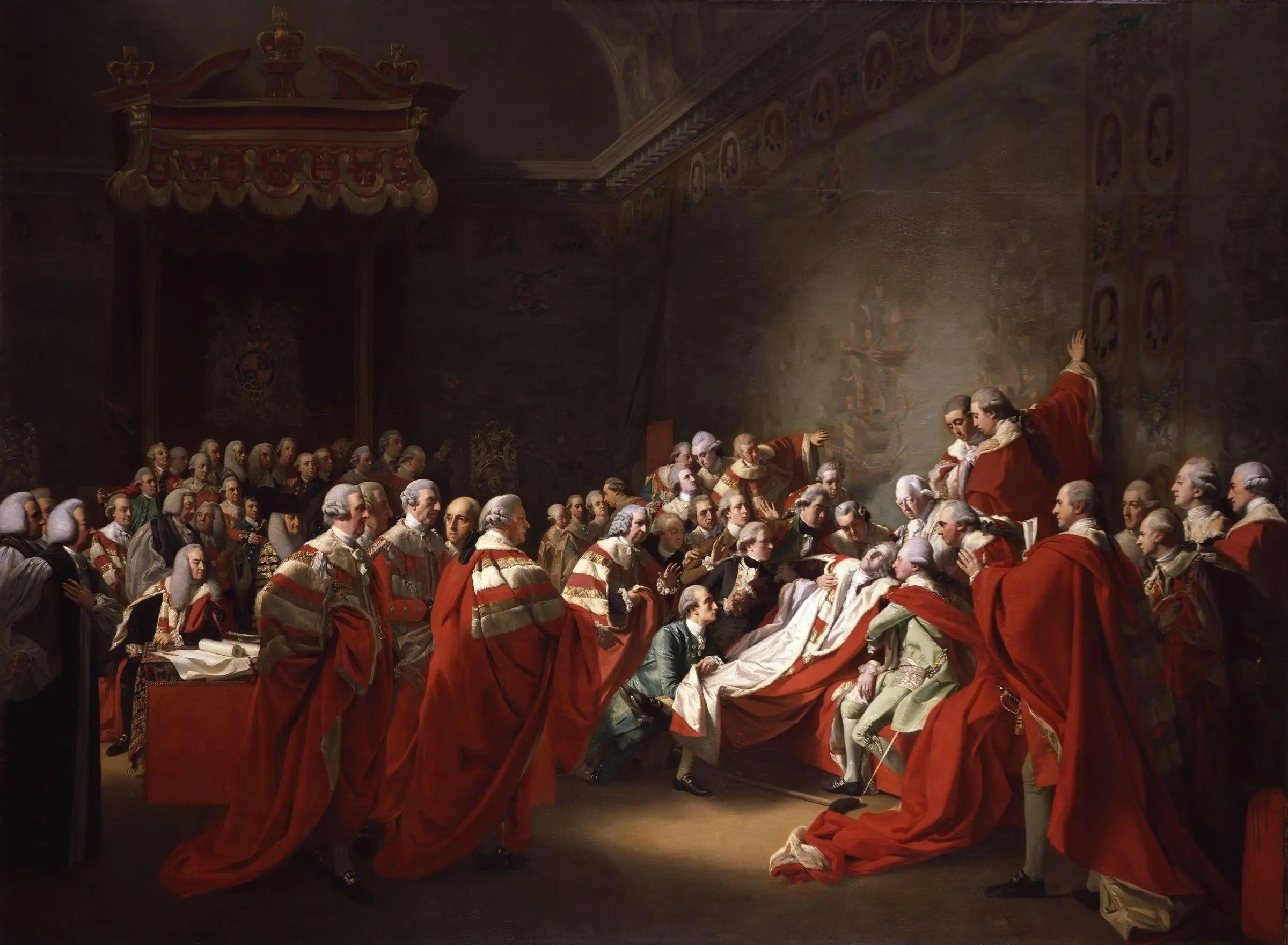 la Mort du comte de Chatham - John Singleton Copley - Alpha Reproduction