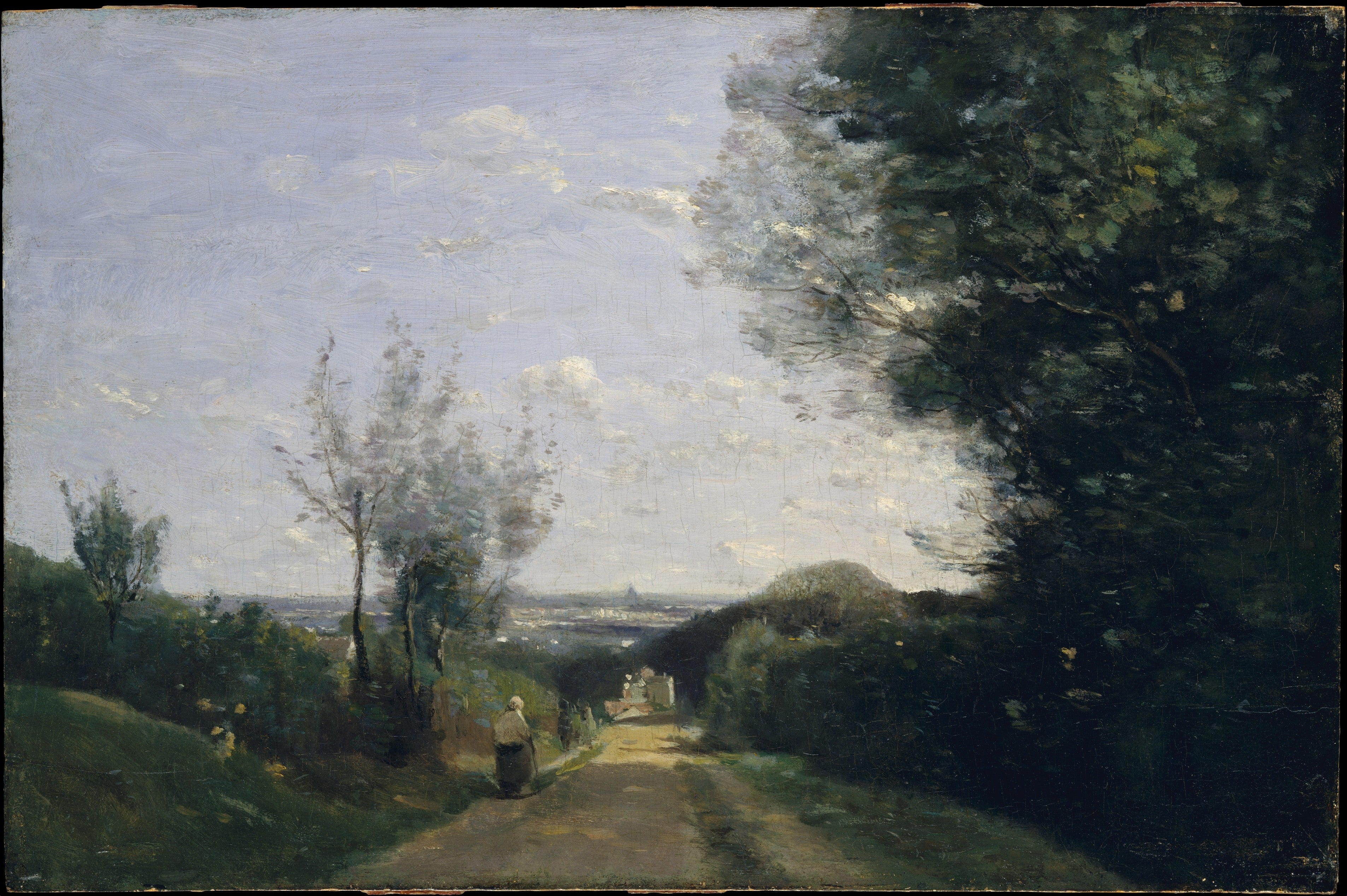 Les environs de Paris - Jean-Baptiste Camille Corot