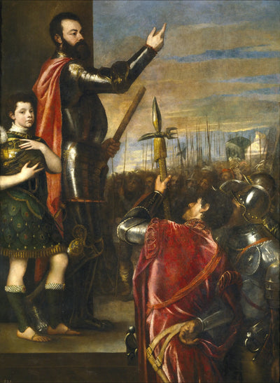 Allocution d’Alphonse d’Avalos - Titian - Alpha Reproduction