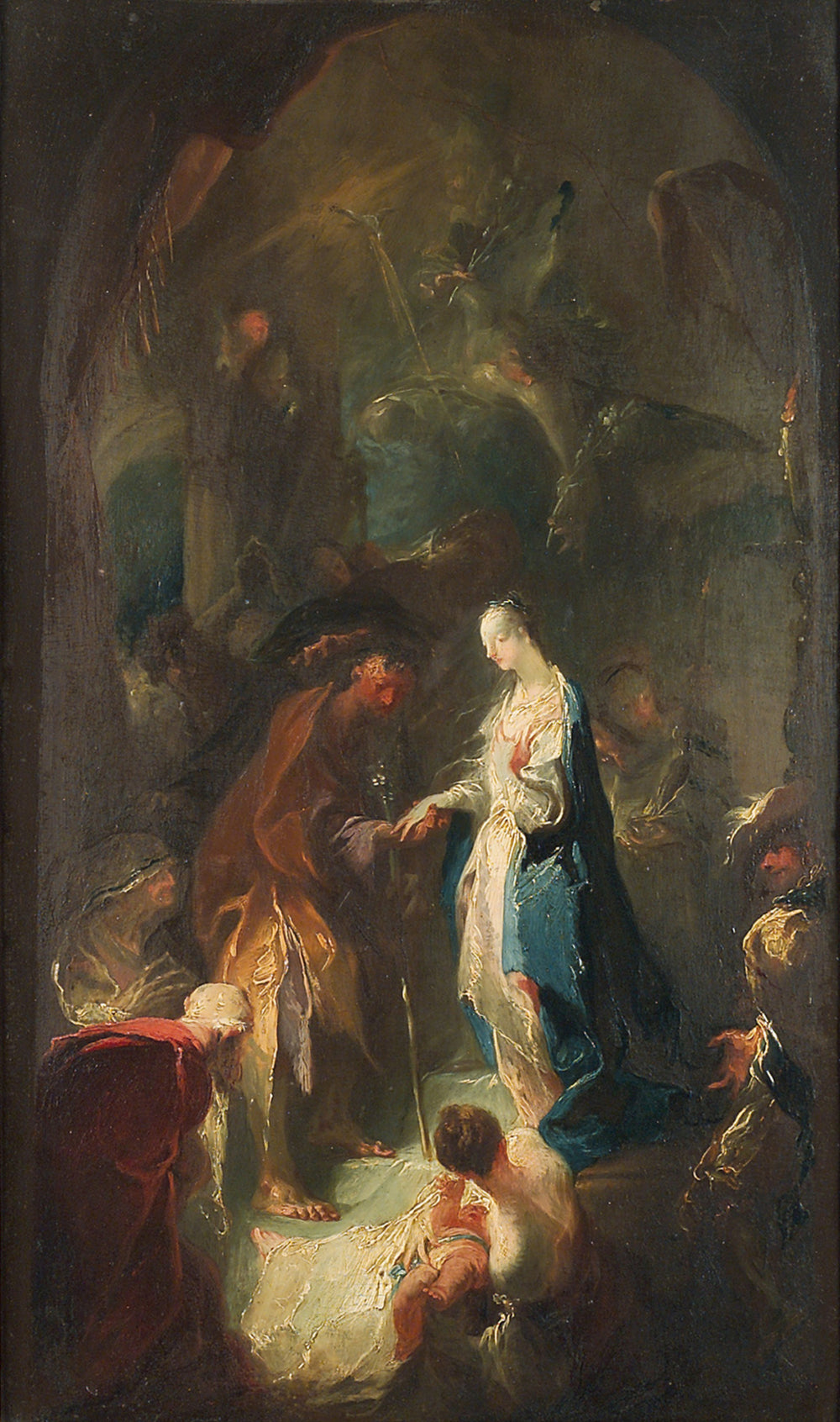 Le Mariage de la Vierge - Franz Anton Maulbertsch image 1 copie de tableau peinte à la main