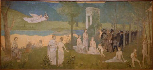 Reproduction du tableau « Le bois sacré - Henri de Toulouse-Lautrec » par Alpha Reproduction en peinture à l’huile