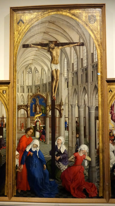 Les Sept Sacrements (panneau central) - Rogier van der Weyden - Alpha Reproduction