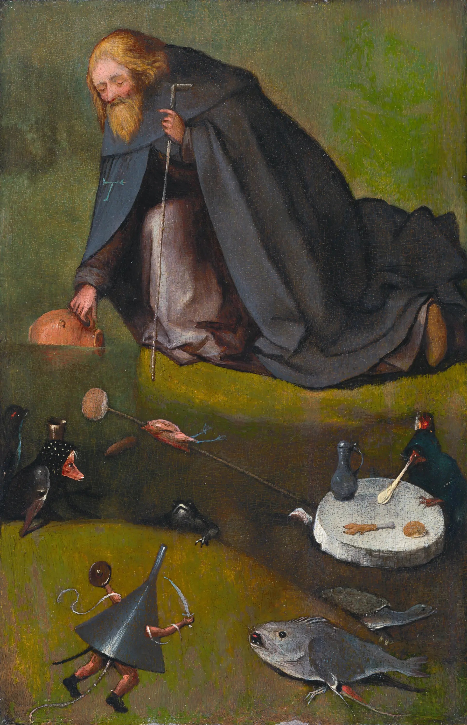 La Tentation de saint Antoine - Hieronymus Bosch - Alpha Reproduction