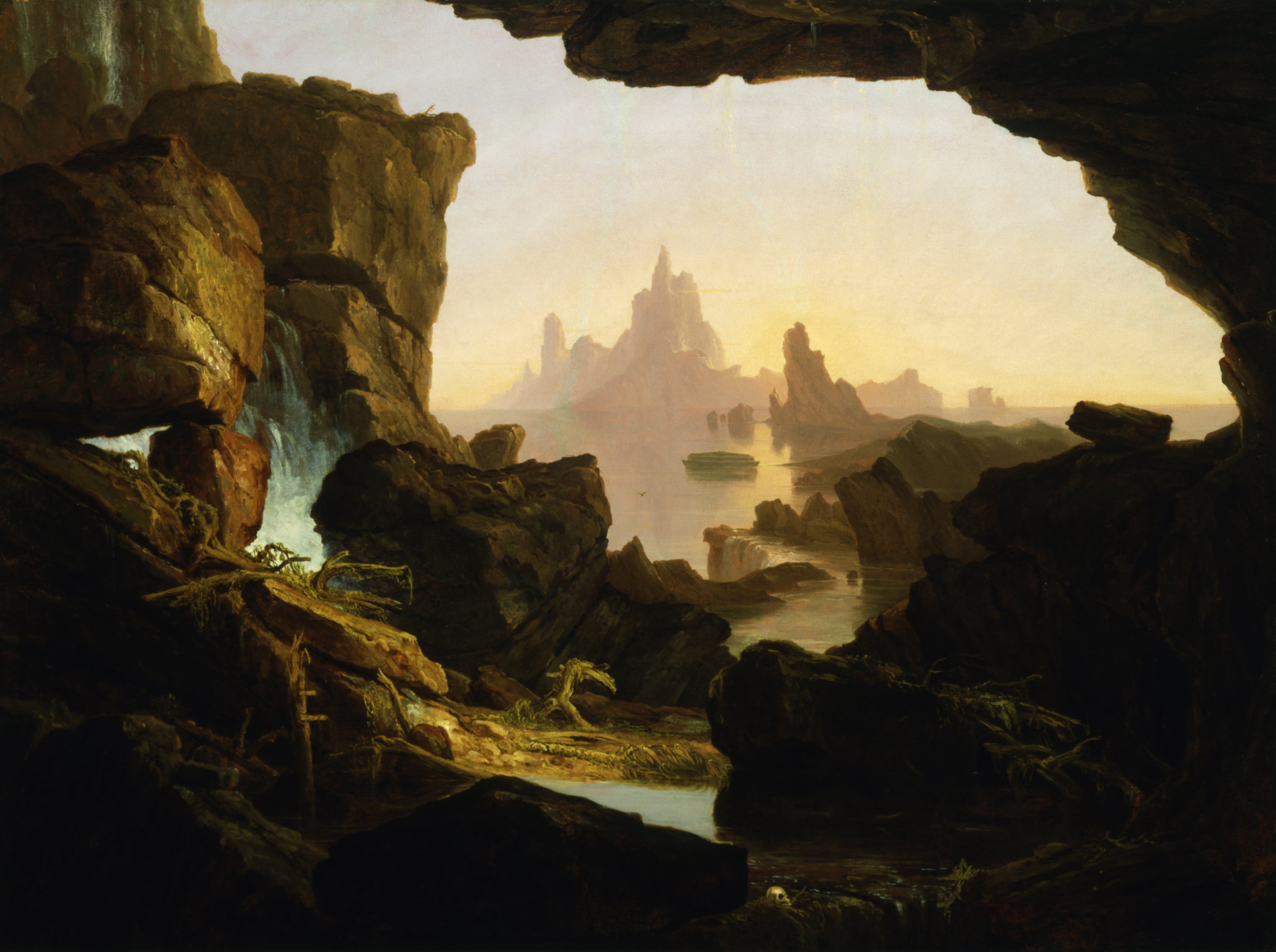 Le Reflux des eaux du Déluge - Thomas Cole