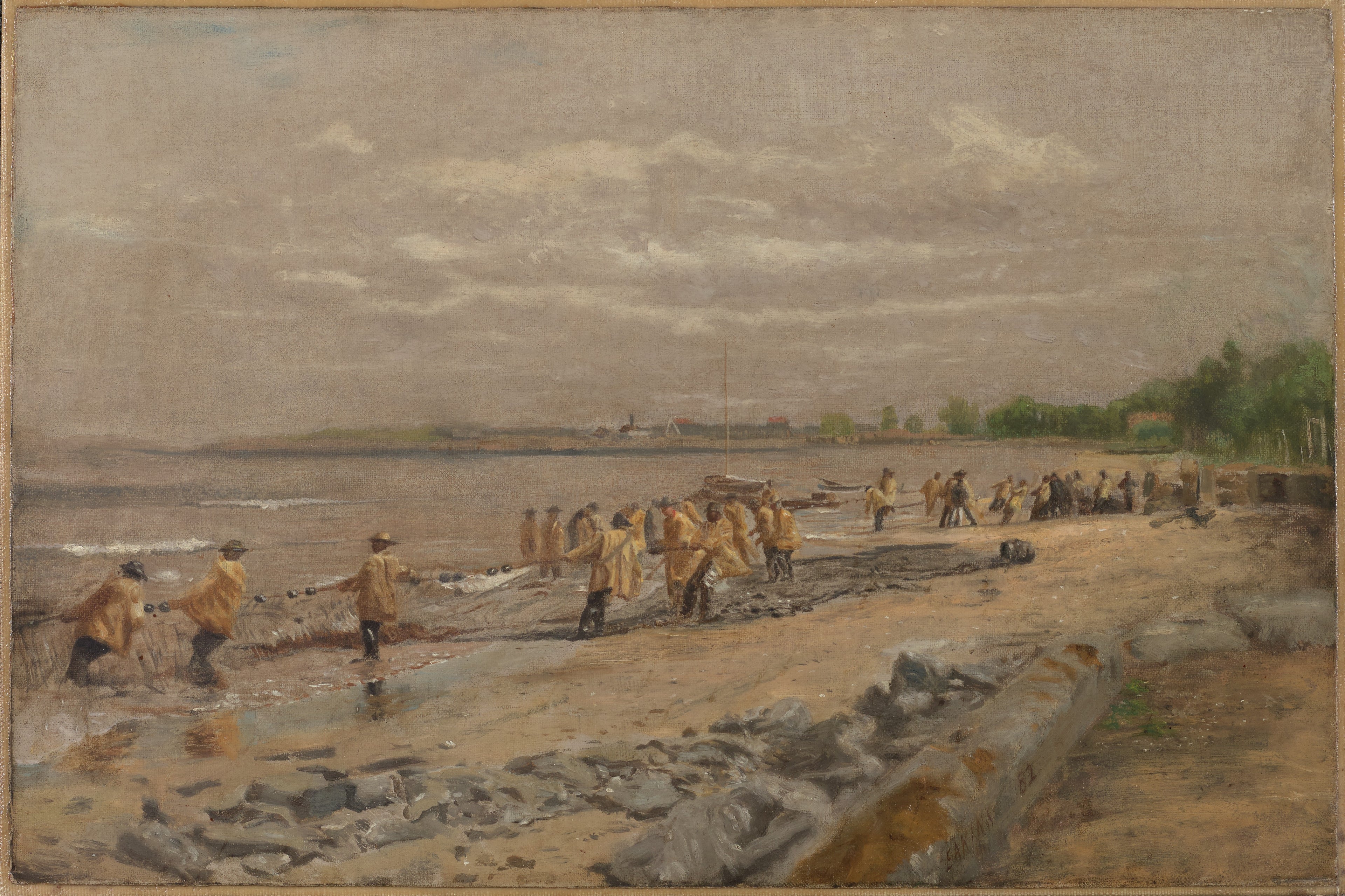 Le transport de la Seine - Thomas Eakins