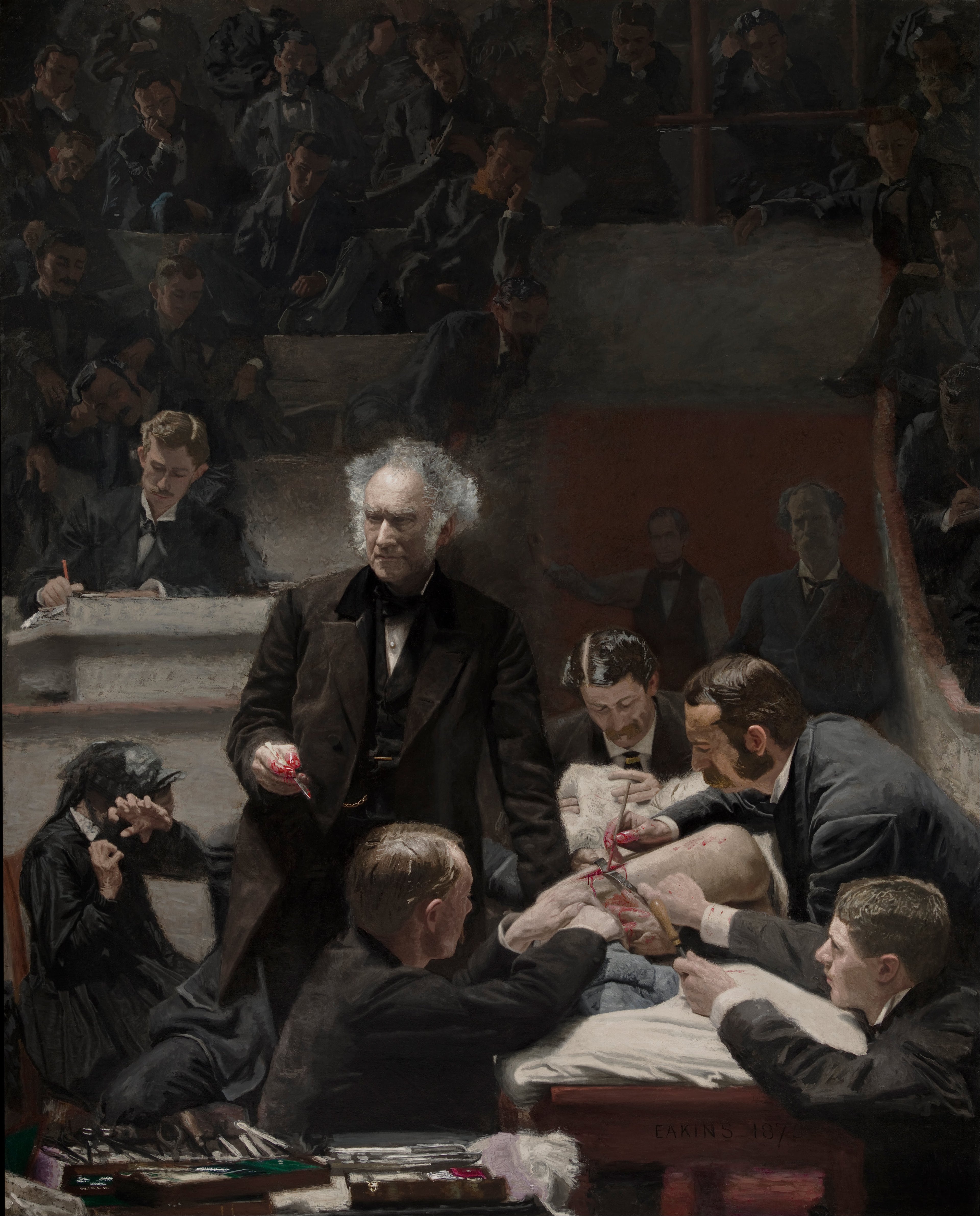 La Clinique du docteur Gross - Thomas Eakins