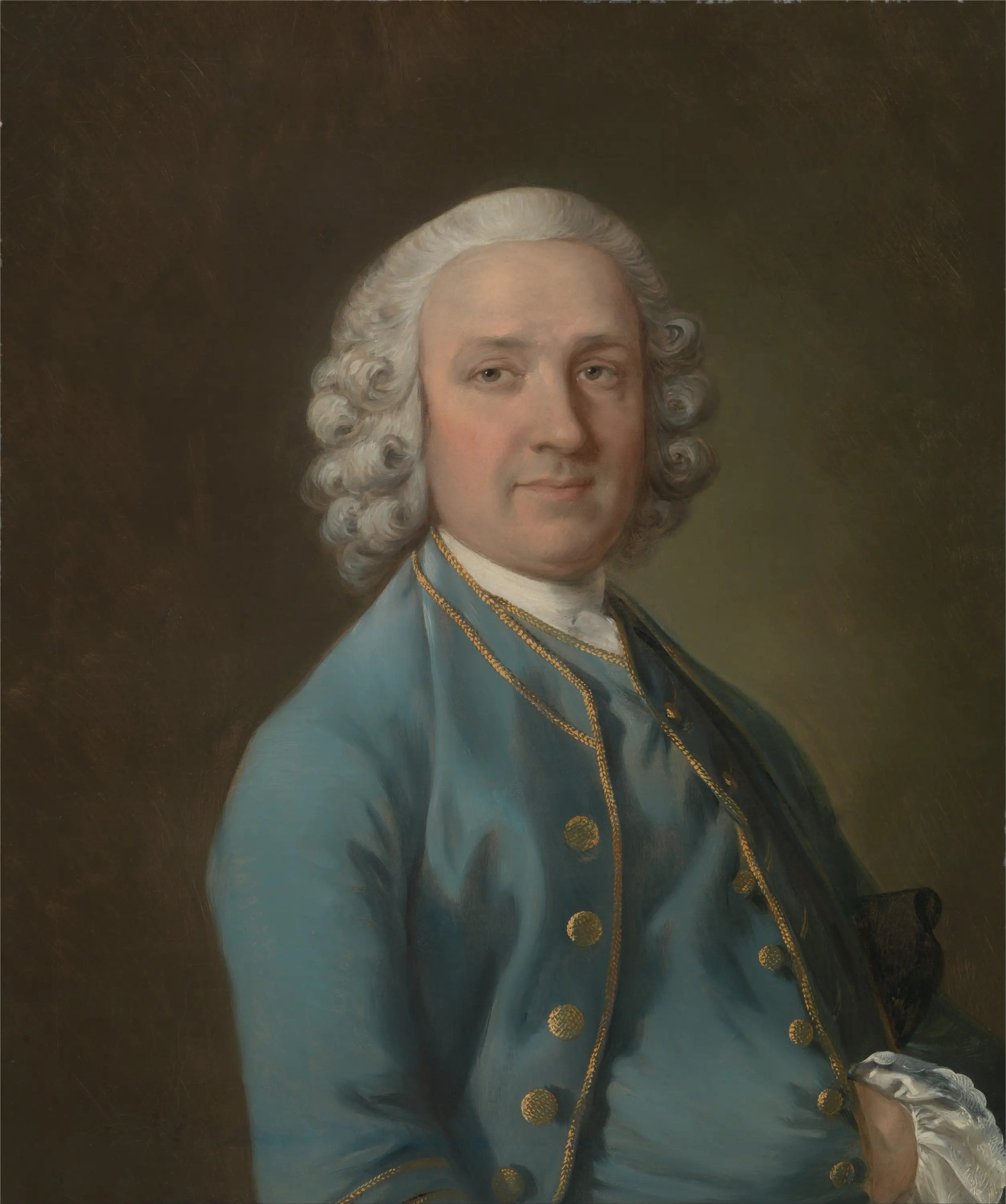 Un homme appelé M. Wood le maître de danse - Thomas Gainsborough - Alpha Reproduction