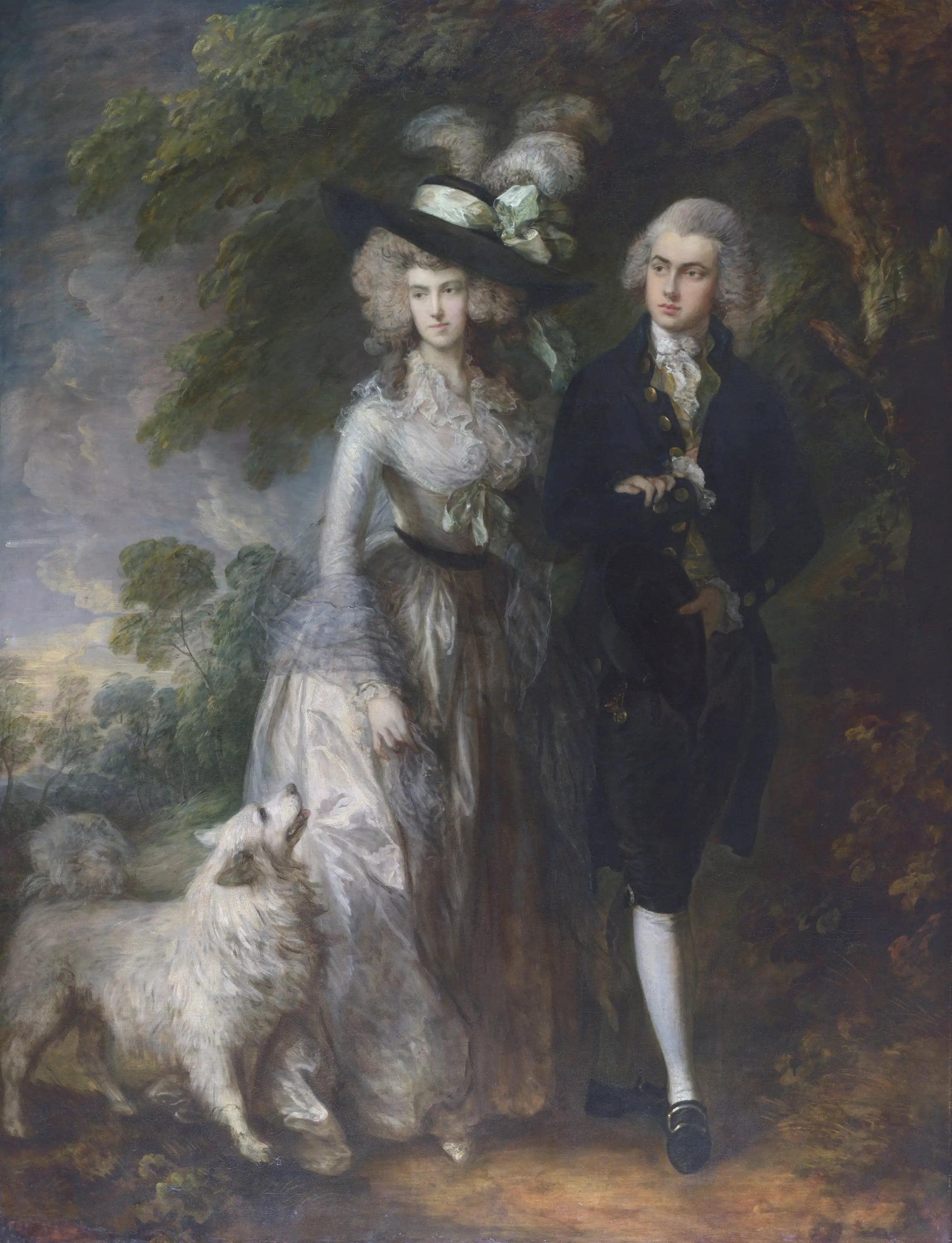 M. et Mme William Hallett - Thomas Gainsborough - Alpha Reproduction