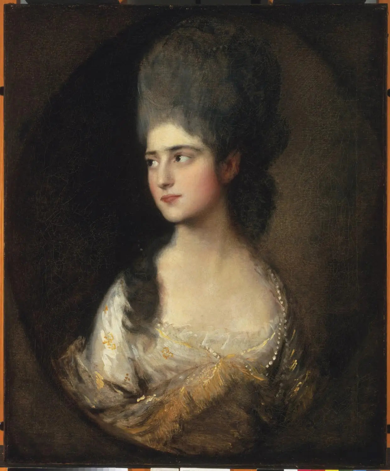 Portrait de Mlle Elizabeth Linley [plus tard Mme Richard Brinsley Sheridan] - Thomas Gainsborough - Alpha Reproduction