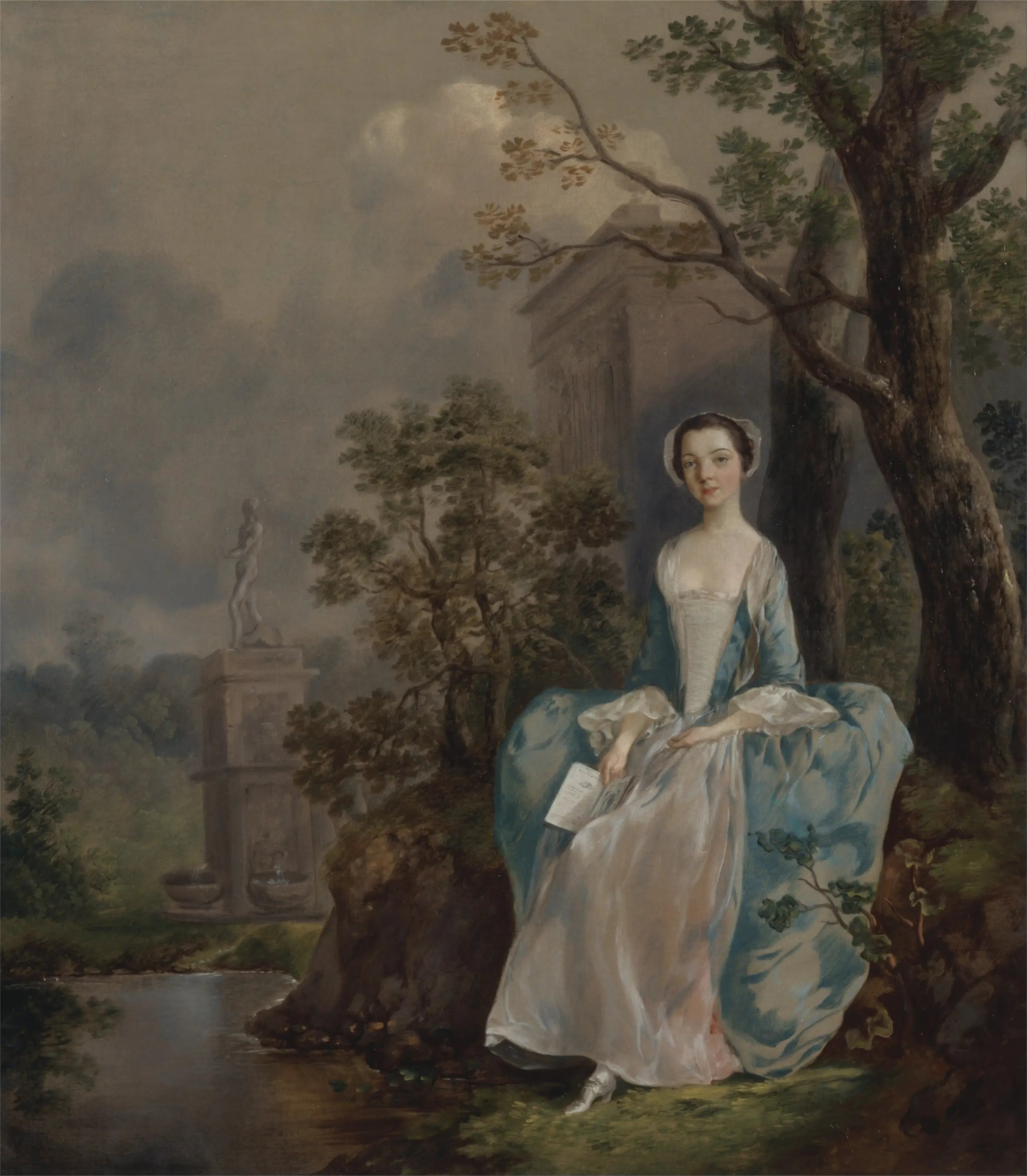 Portrait de femme - Thomas Gainsborough - Alpha Reproduction