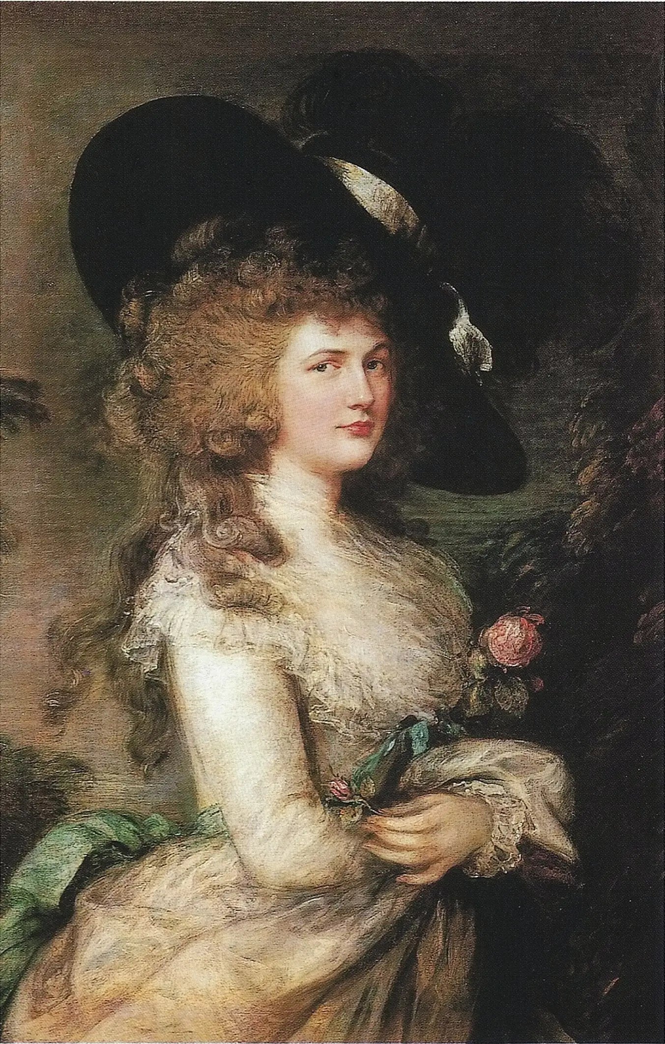 Portrait de Georgiana duchesse de Devonshire - Thomas Gainsborough - Alpha Reproduction