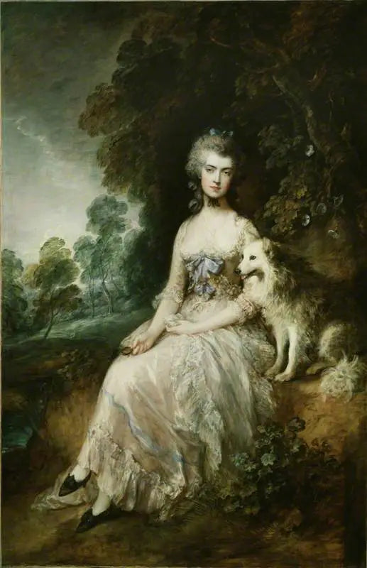 Mme Mary Robinson (Perdita) - Thomas Gainsborough - Alpha Reproduction