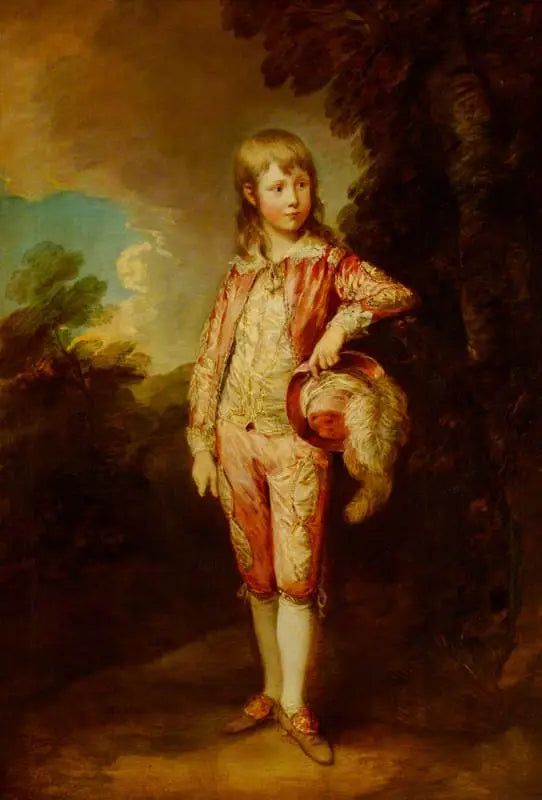 Le garçon rose (peut-être Francis Nicholls né en 1774) - Thomas Gainsborough - Alpha Reproduction
