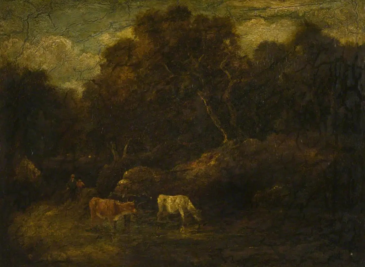Un paysage boisé - Thomas Gainsborough - Alpha Reproduction