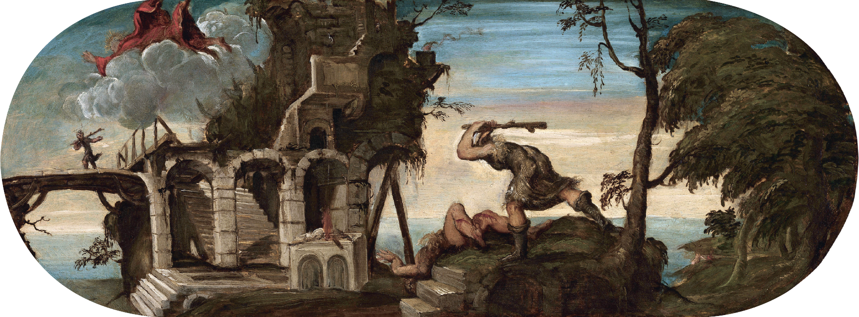 Caïn tuant Abel - Jacopo Tintoretto