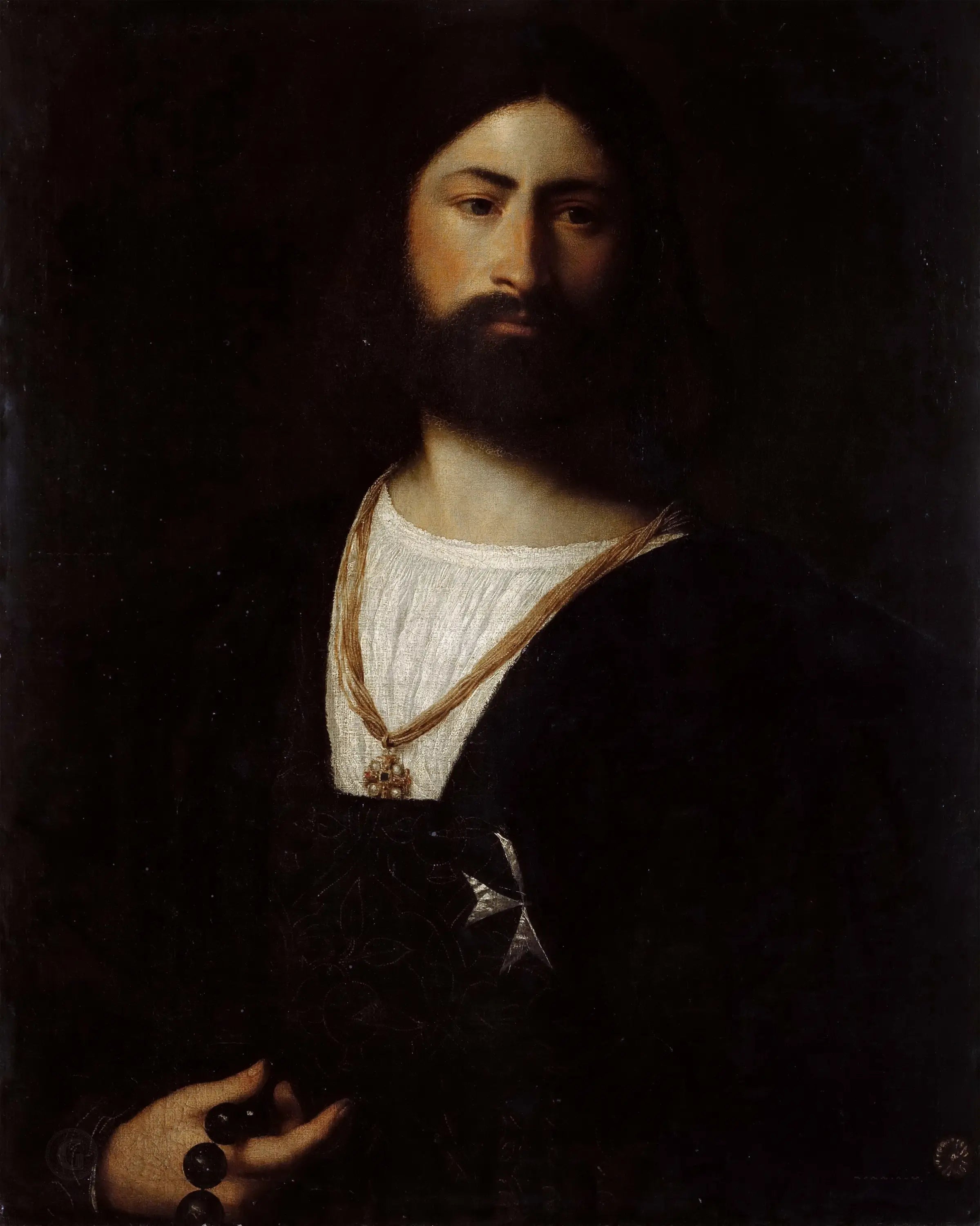 Portrait d’un chevalier de Malte - Titian - Alpha Reproduction