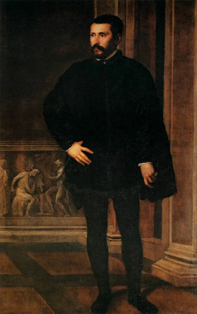 Portrait d’un membre de la maison Minerbetti - Titian - Alpha Reproduction