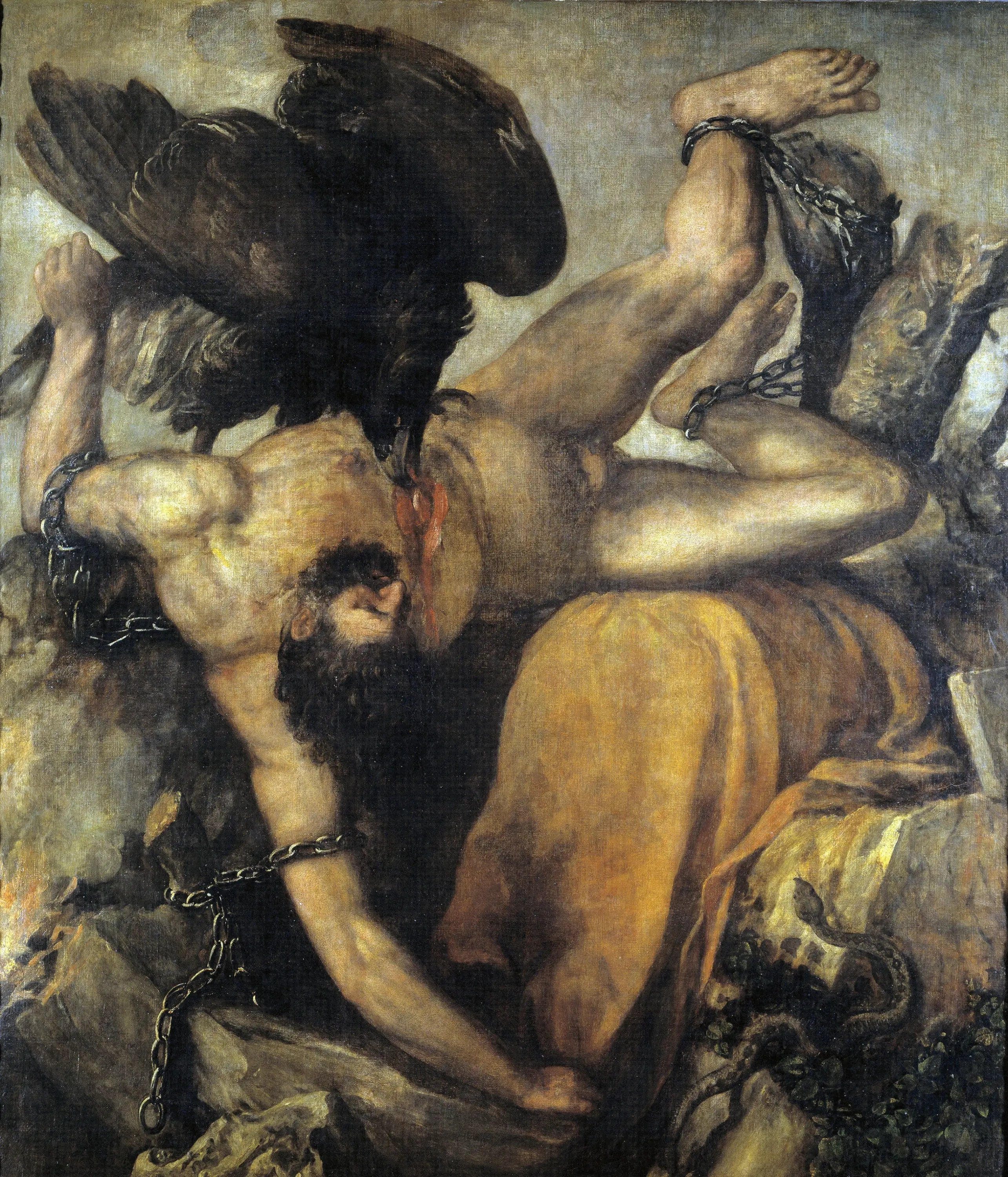 Tityus - Titian - Alpha Reproduction
