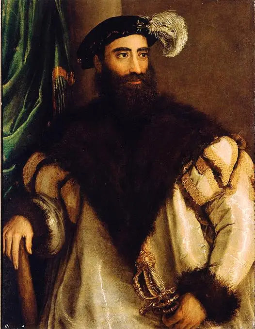 Portrait de Pier Luigi Farnèse - Titian - Alpha Reproduction