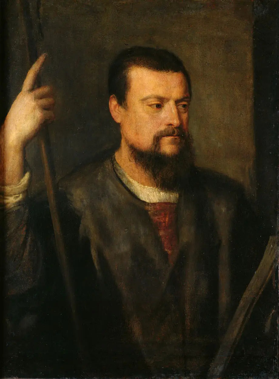 Portrait de l’orateur Francesco Filetto - Titian - Alpha Reproduction