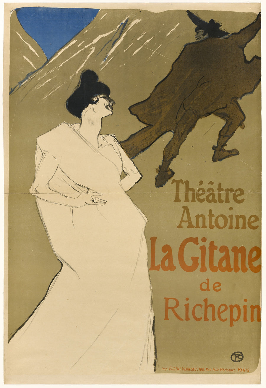 La Gitane — Henri de Toulouse-Lautrec
