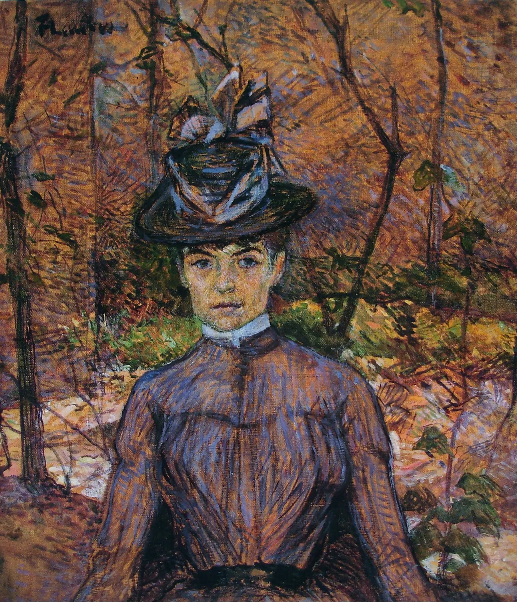 Reproduction du tableau « Portrait de Suzanne Valadon - Henri de Toulouse-Lautrec » par Alpha Reproduction en peinture à l’huile