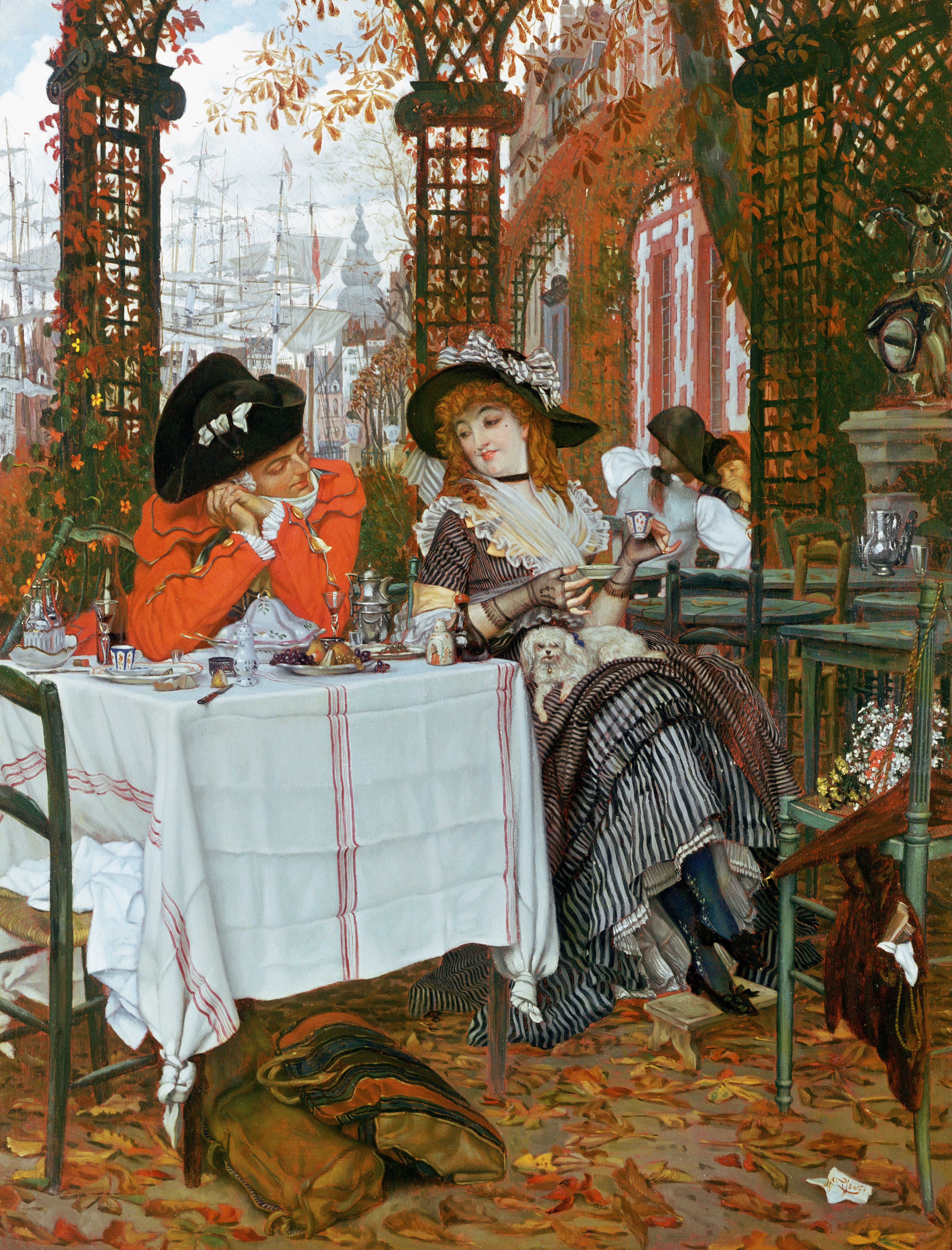 Un Déjeuner - James Tissot