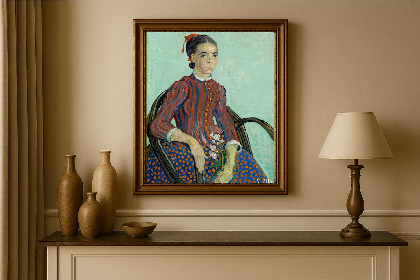 🖼️ 라 무스메 – 빈센트 반 고흐 (1888)