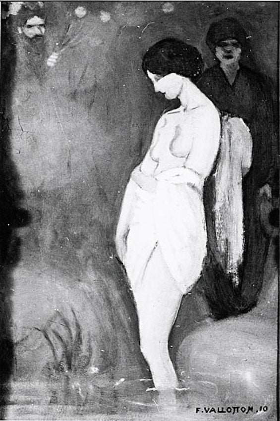 Bethsabée au bain - Félix Vallotton