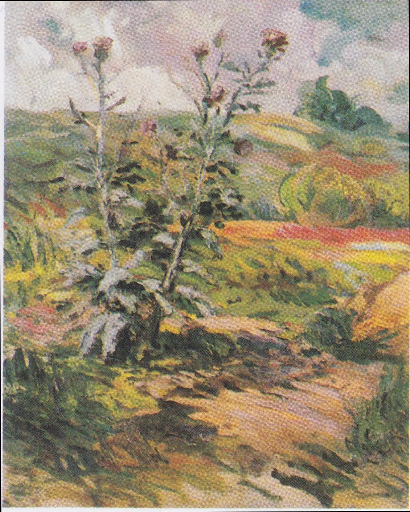 두 개의 엉겅퀴 - 빈센트 반 고흐