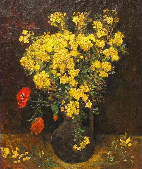양귀비 꽃 - Vincent van Gogh