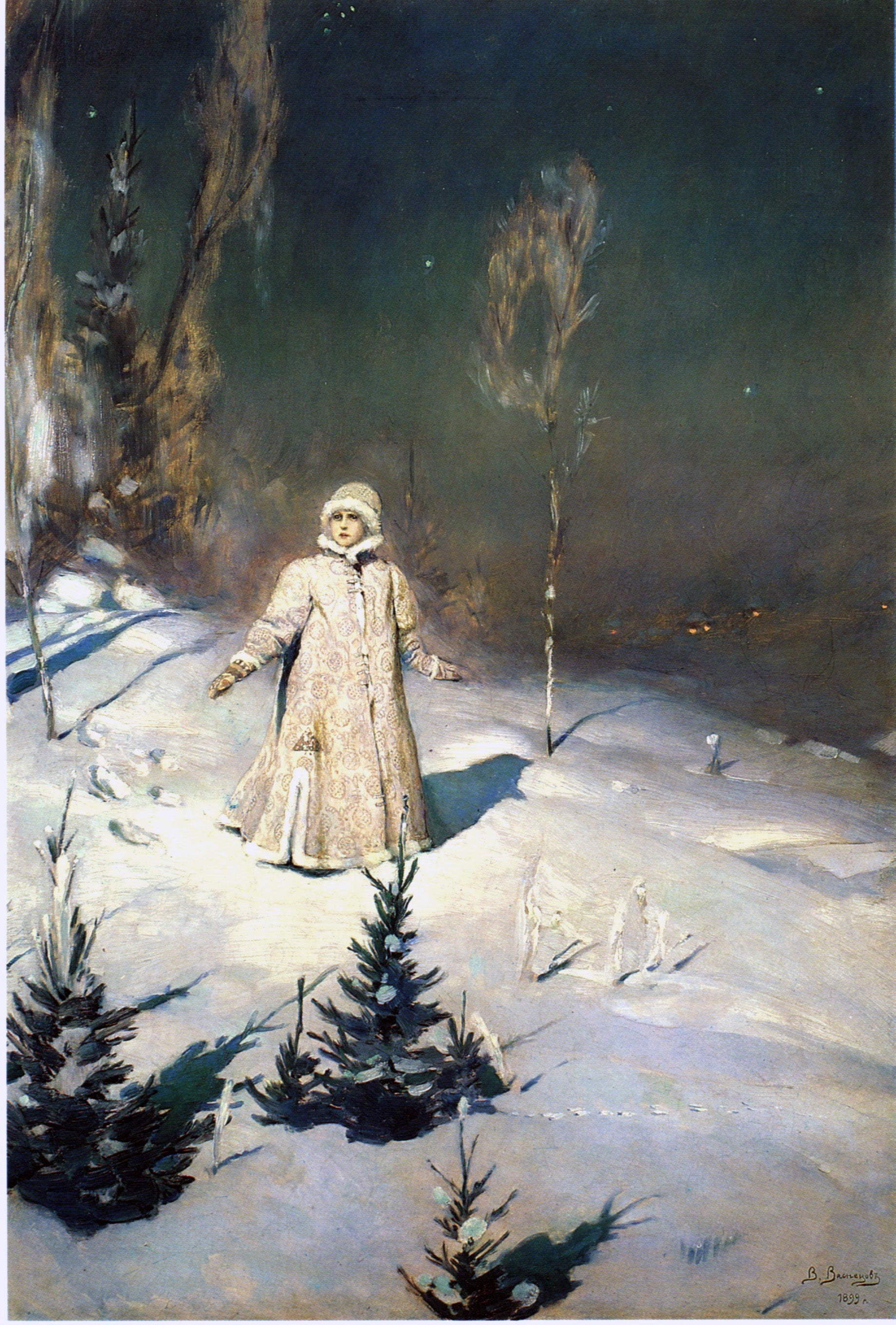 Fille de neige - Viktor Vasnetsov