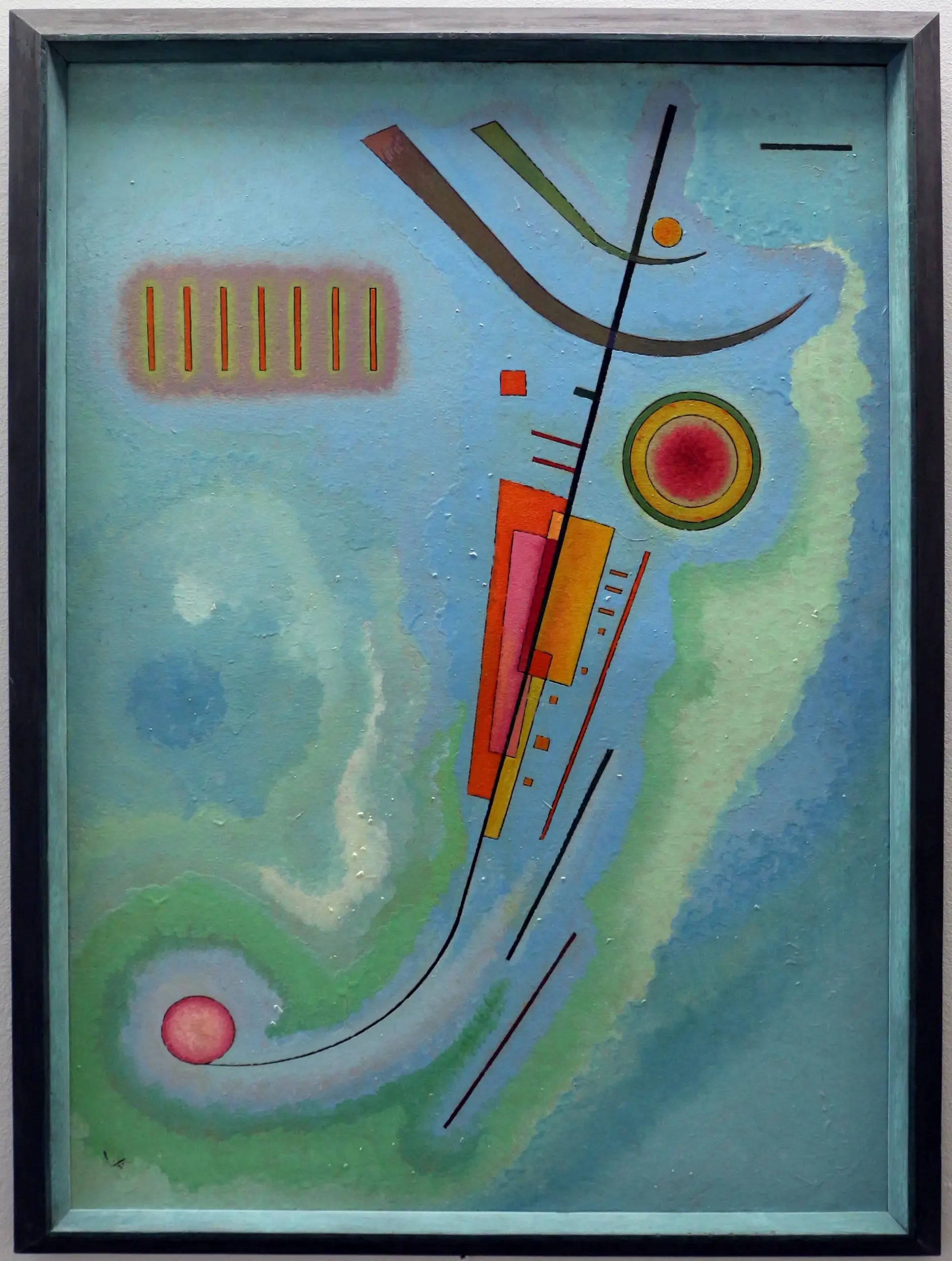 Reproduction du tableau « Léger - Vassily Kandinsky » par Alpha Reproduction en peinture à l’huile