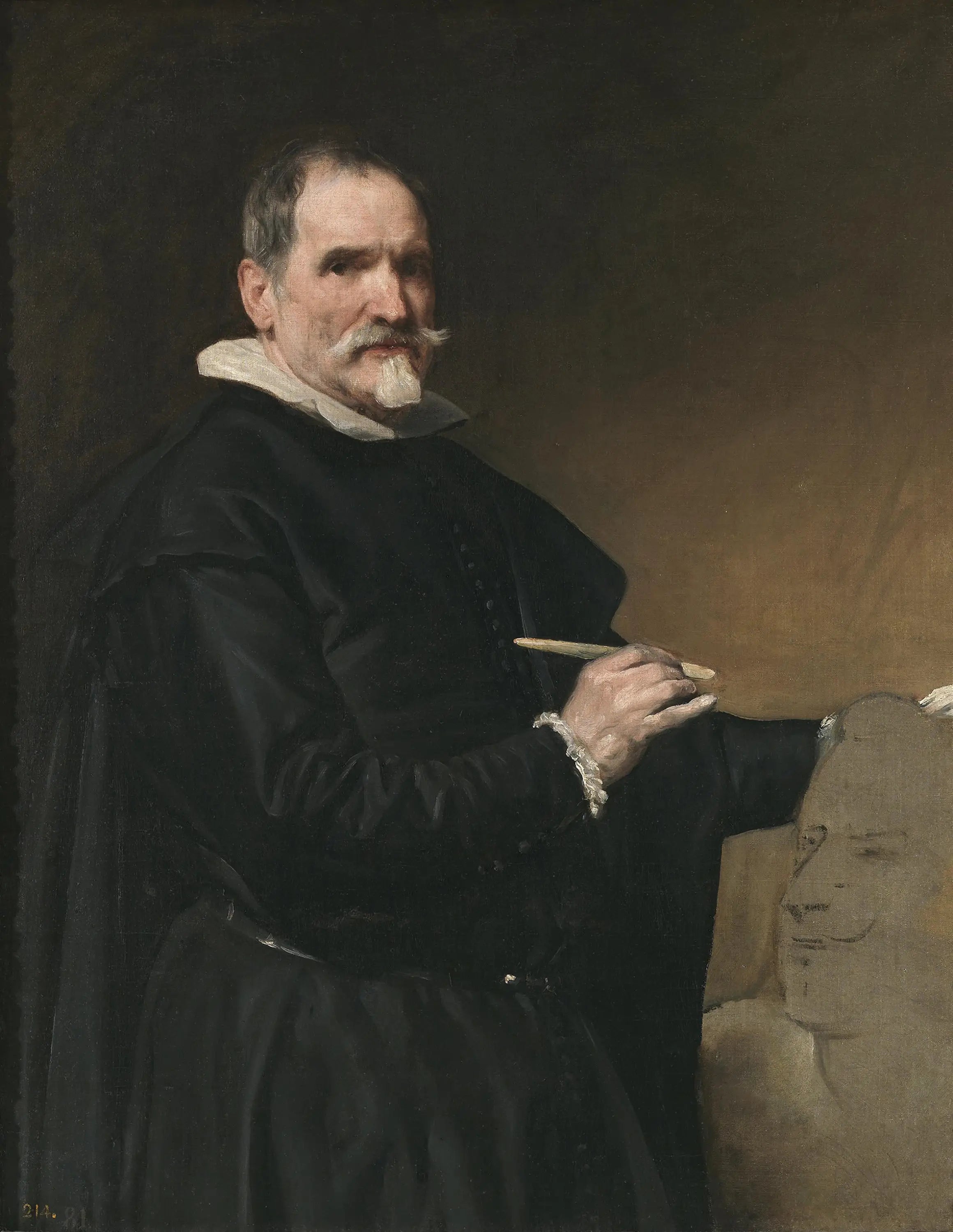 Portrait de Juan Martínez Montañés - Diego Velázquez - Alpha Reproduction