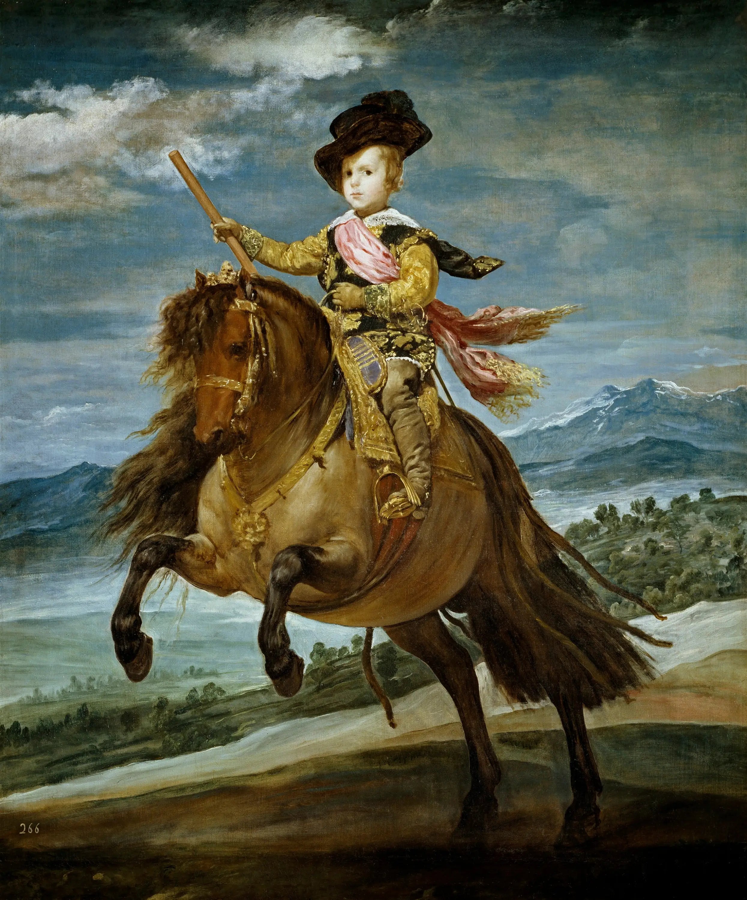 Le Prince Balthazar Carlos à cheval - Diego Velázquez - Alpha Reproduction
