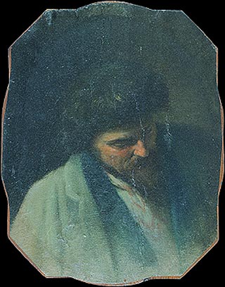 Tête d'un homme - Victor Meirelles