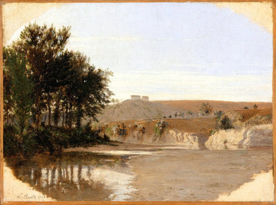 Vue sur un lac - Louis-Léopold Boilly - Alpha Reproduction