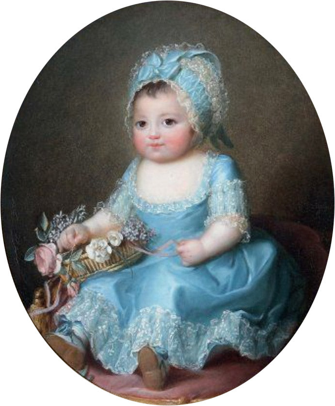 Portrait d'une petite fille dite Sophie de Bourbon, mademoiselle d'Artois (1776-1783) - Élisabeth Vigée Le Brun