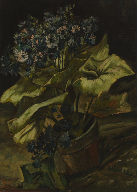 Reproduction du tableau « Cinéraire - Vincent van Gogh » par Alpha Reproduction en peinture à l’huile