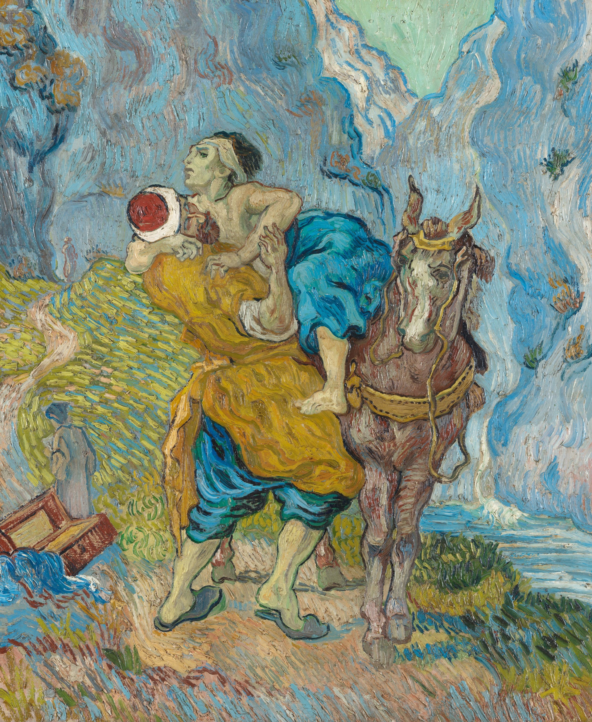 Le Bon Samaritain, d’après Delacroix - Vincent van Gogh
